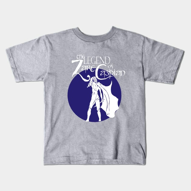 the legend of zare caspian Kids T-Shirt by RavensLanding